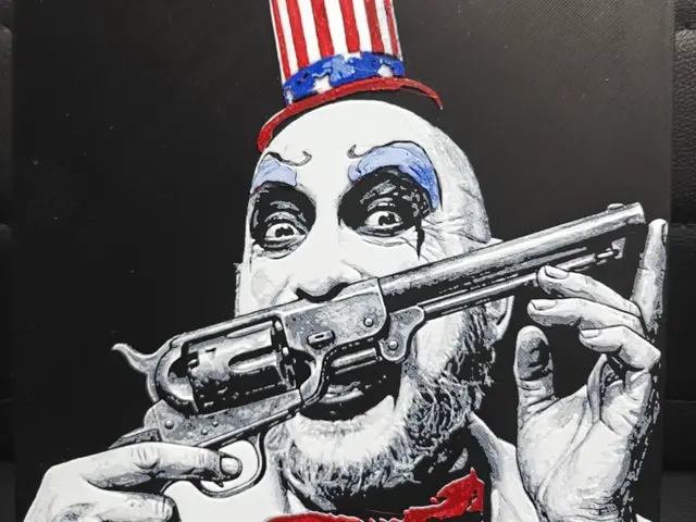 HueForge model: Captain Spaulding House of 1000 corpses by TheHueforgeLady