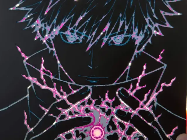 HueForge model: Jujitsu Kaisen - Gojo Backlit by Pretty Okay Prints