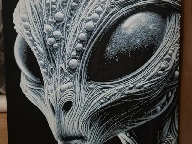 HueForge model: Alien Selfie hueforge by Buntsta