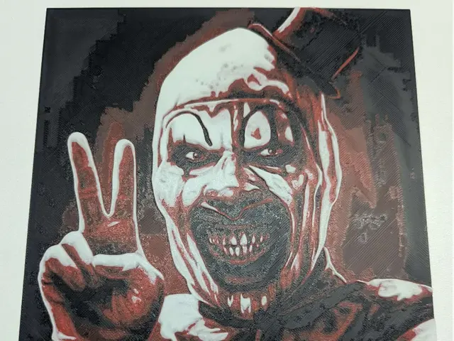 HueForge model: hueforge art the clown by ZombiePaint3D
