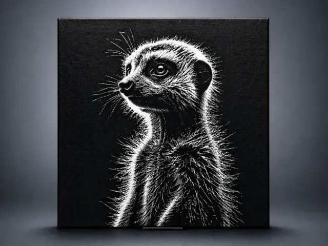 HueForge model: Meerkat by Aleksandr