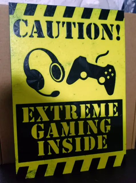 HueForge model: Extreme Gaming (HueForge) by Asgar3D