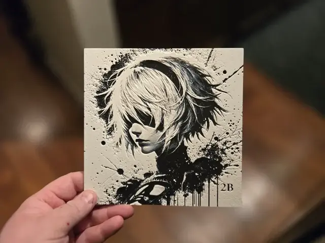 HueForge model: Graffiti 2B Hueforge by 3Ree Printing