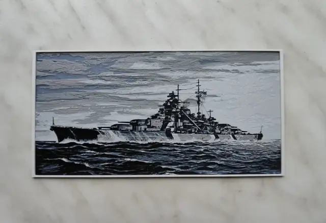 HueForge model: Bismarck - Hueforge by BeaN