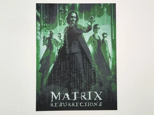 HueForge model: Matrix resurrections - hueforge by Altf4-Formation
