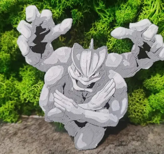 HueForge model: Machamp by Garuda3D