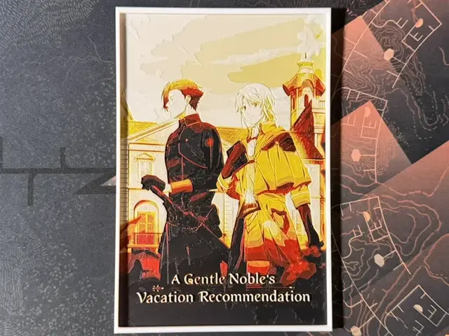 HueForge model: A Gentle Noble's Vacation Recommendation -HueForge by ZorPrime7