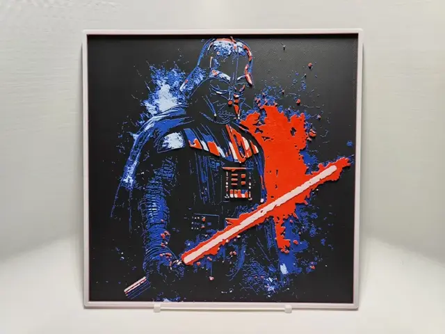 HueForge model: Darth Vader #2 - Hueforge by BeaN