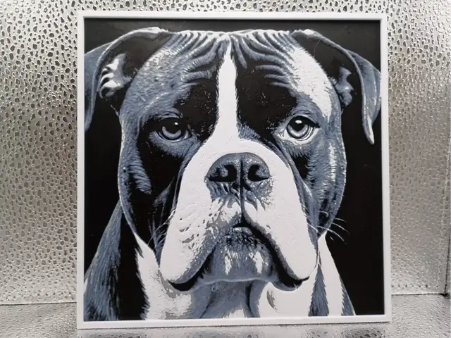 HueForge model: American Bulldog Hueforge by Borishotch Industries