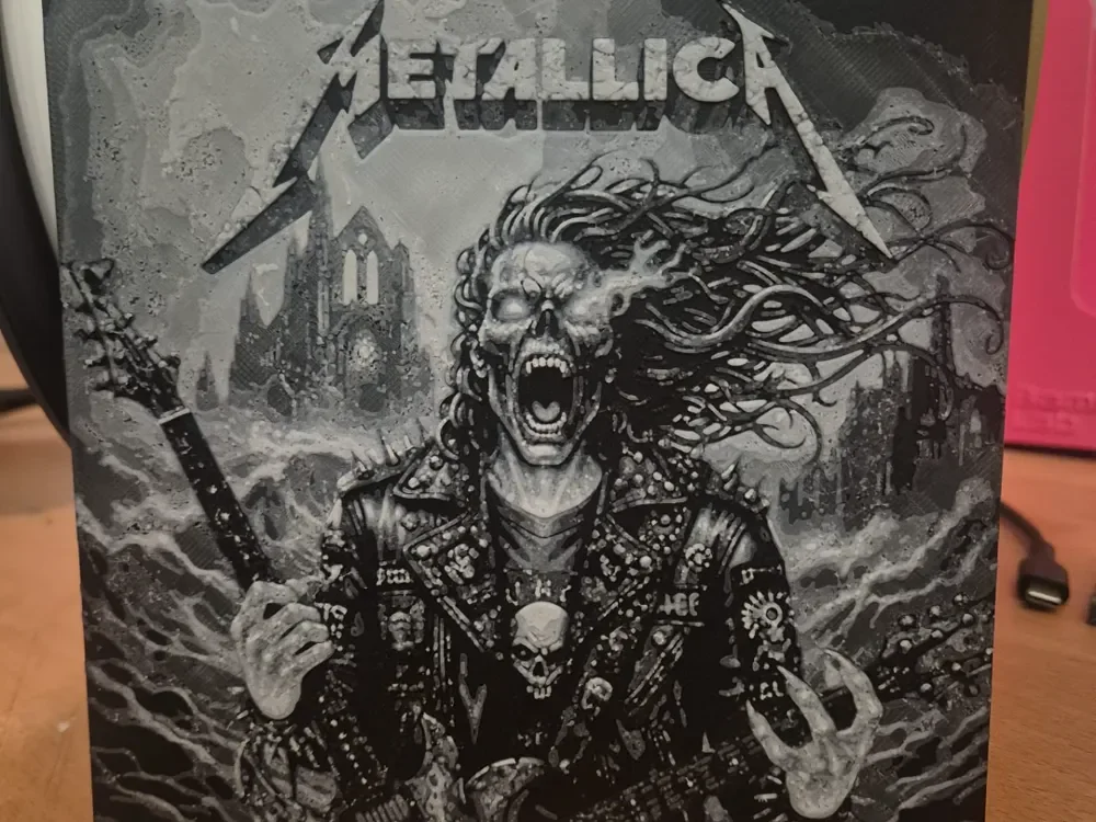 metallica 1 hueforge by Buntsta HueForge model: metallica 1 hueforge by Buntsta