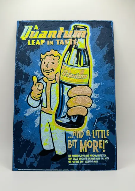 HueForge model: Fallout - Quantum Poster by Canadian Gamer