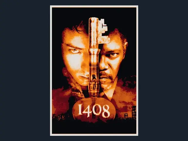 HueForge model: 1408 (Movie Poster - HueForge) by HugheCraft