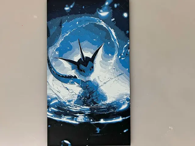 HueForge model: Vaporeon by 3djd