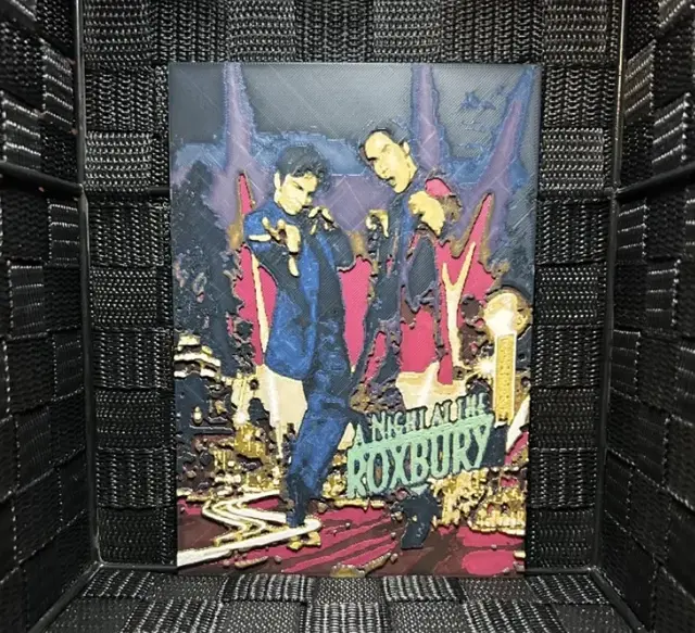 Hueforge Movie Poster - Night at  the Roxbury -