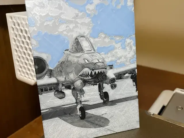 HueForge model: Hueforged A-10 Warthog by 3D_Forged