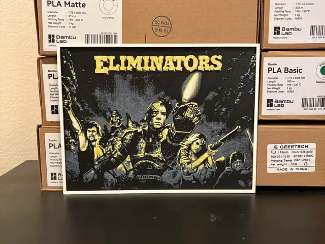 HueForge model: Eliminators Hueforge by Estiv