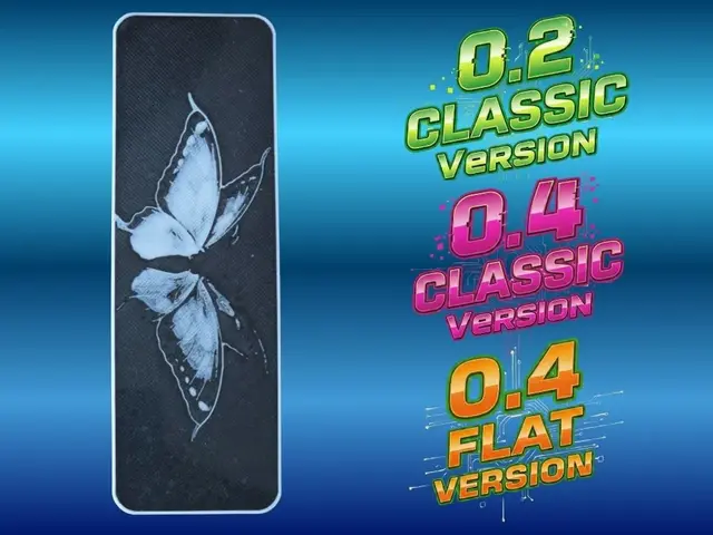 HueForge model: Butterfly Reflection Bookmark by Atrus Design