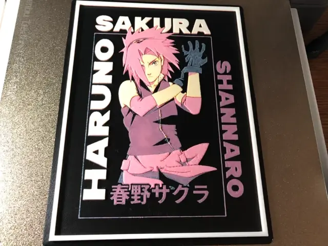 HueForge model: Sakura Haruno by Raiz_maker