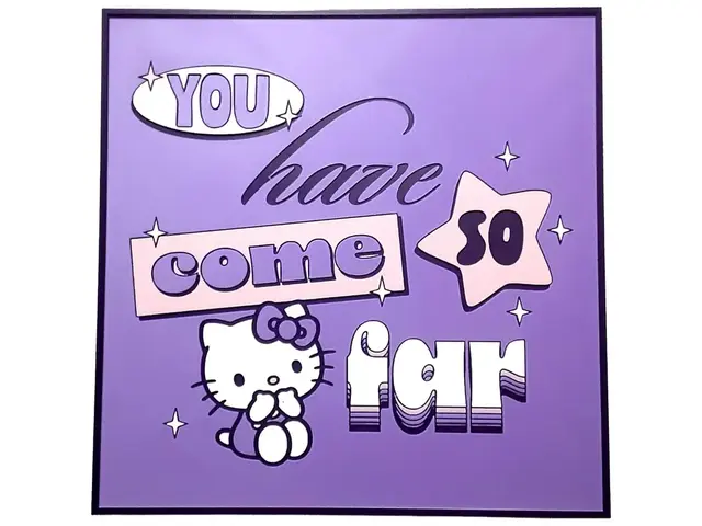 HueForge model: Hello Kitty You've Come So Far Hueforge Sanrio by Elsie Moonshadow