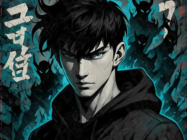 HueForge model: Jin Woo Hueforge by LoFi Layers