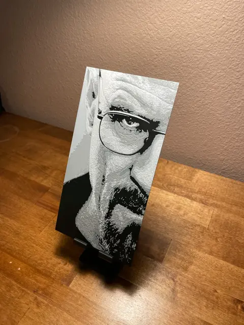 HueForge model: Hueforge - Breaking Bad - Heisenberg Walter White by Cloudy Nostalgia