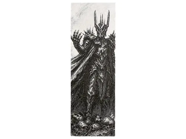 HueForge model: Sauron, the Dark Lord | Lord of the Rings Bookmark by The SkyLab 3D
