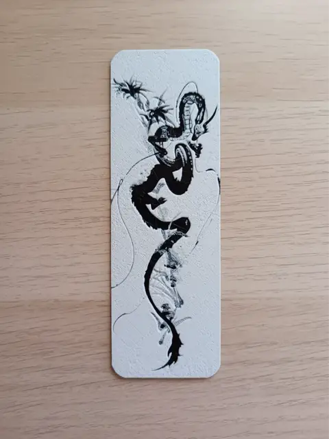 HueForge model: Asian Dragon Bookmark by Atrus Design