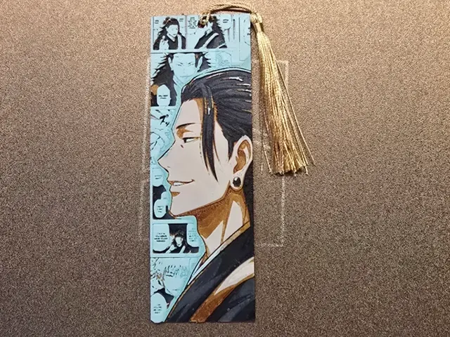 HueForge model: Jujutsu Kaisen Bookmark - Suguru Geto by 3D-Mentiel