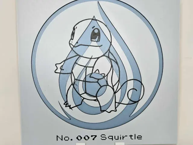 HueForge model: Minimalistic Squirtle Hueforge by 3Ree Printing