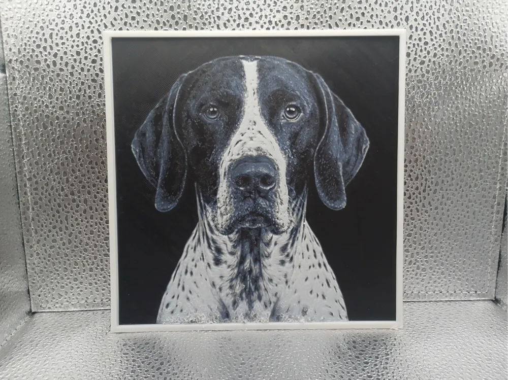 English Pointer - Hueforge by Borishotch Industries HueForge model: English Pointer - Hueforge by Borishotch Industries