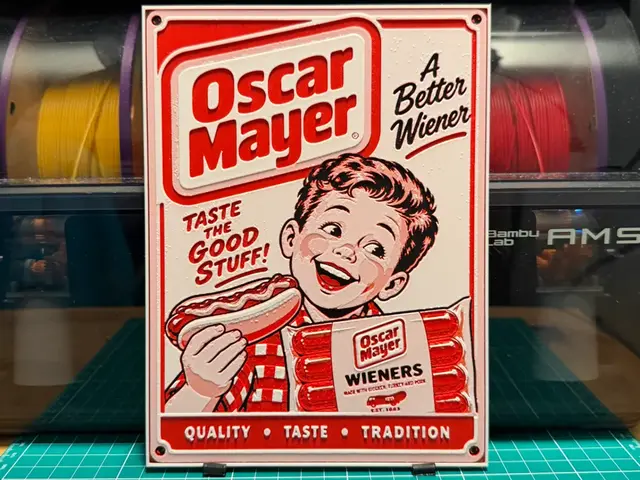 Oscar Mayer Vintage Poster