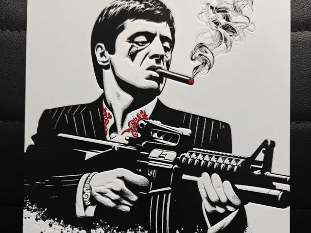 HueForge model: Scarface by TheHueforgeLady