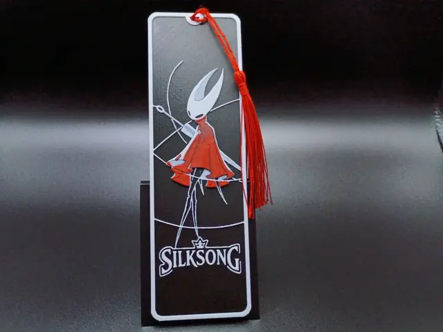 HueForge model: Hollow Knight: Silksong Bookmark by 3djd