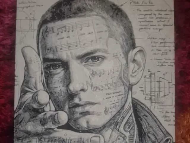 HueForge model: eminem 1 hueforge by Buntsta