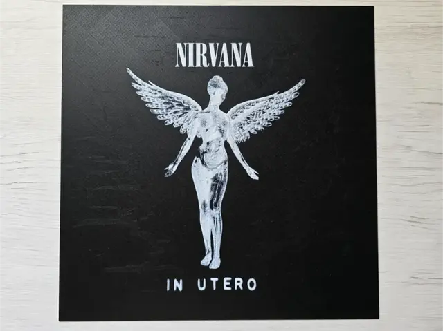 HueForge model: Nirvana In Utero Hueforge by Atrus Design