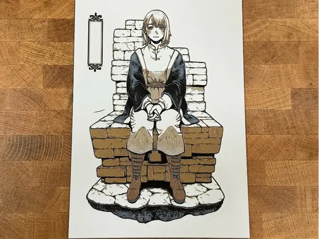 HueForge model: Delicious in Dungeon - Falin by Pretty Okay Prints
