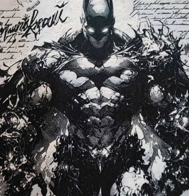 HueForge model: Batman Art by Garuda3D
