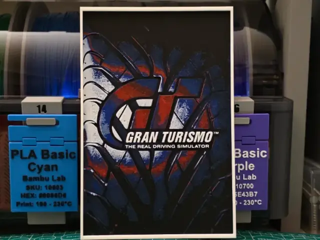 HueForge model: Gran Turismo Poster – Hueforge Art by Lumpy3D