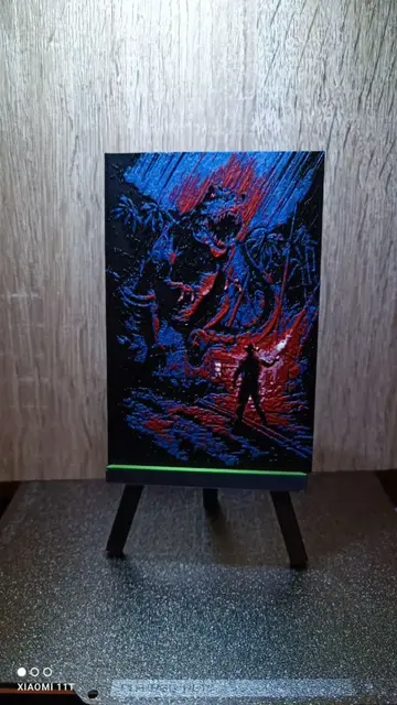 HueForge model: jurassic park hueforge by KO Additive Labo