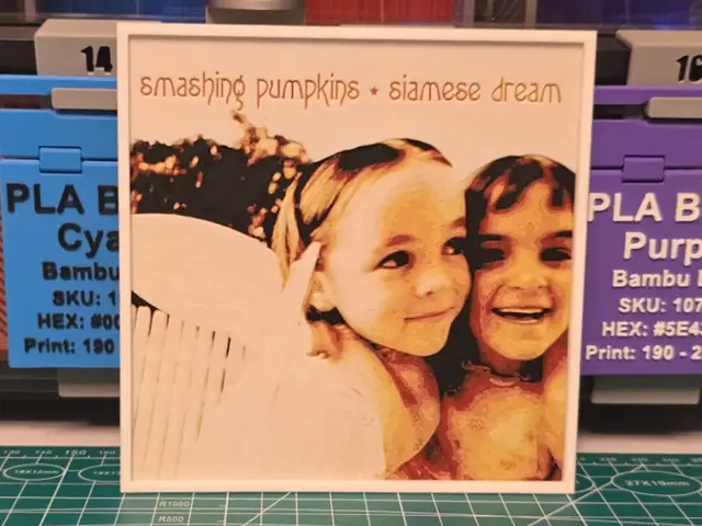 HueForge model: The Smashing Pumpkins "Siamese Dream" Album Art by Lumpy3D