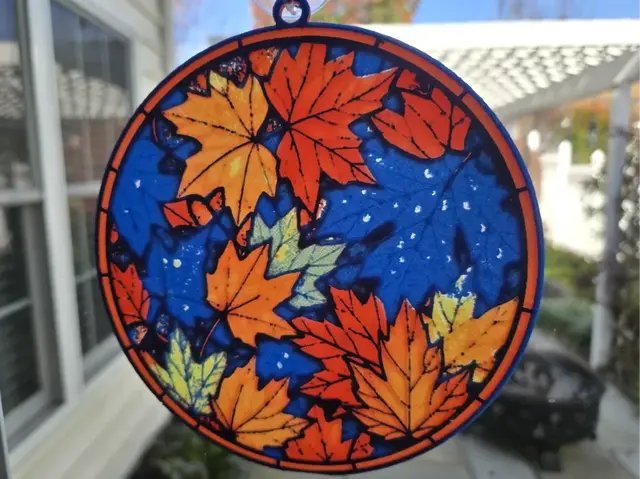 HueForge model: Autumn Leaves by tlavedas