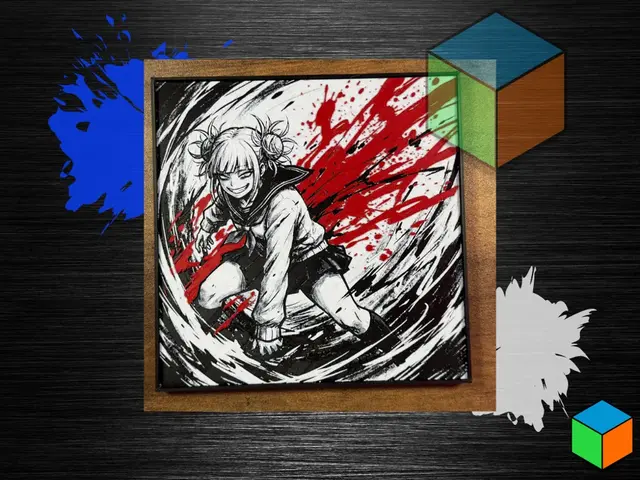 HueForge model: Himiko Toga — HueForge Wall Art | My Hero Academia by 3D Prints By Vic