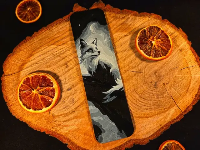 HueForge model: Fox 4 bookmark - hueforge by EternalDesigns3D