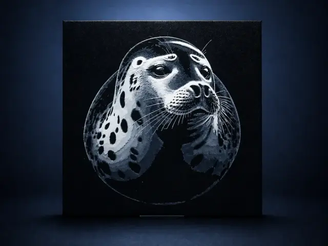HueForge model: Seal by Aleksandr