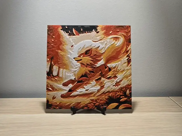 HueForge model: Arcanin Pokemon by Kactus Fpv