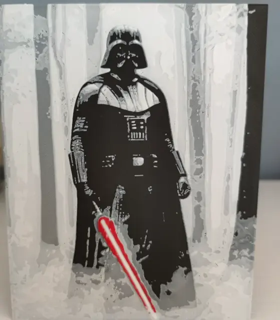 HueForge model: Hueforge Darth Vader by Litolunar