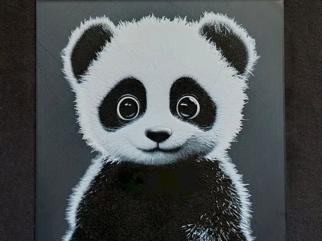 HueForge model: Panda HueForge by fD.667