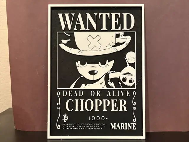 Chopper Wanted Poster - One Piece Hueforge