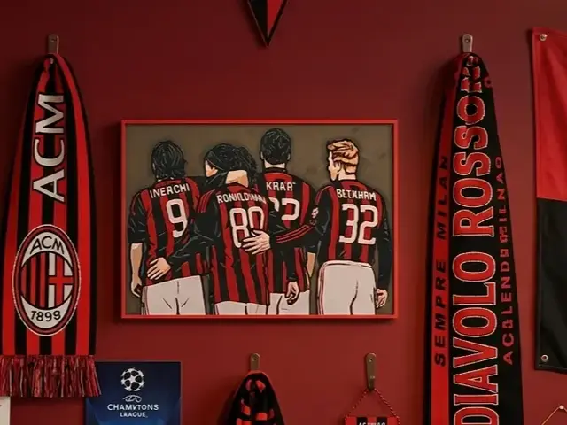 HueForge model: AC Milan Dream Team - HueForge by keko