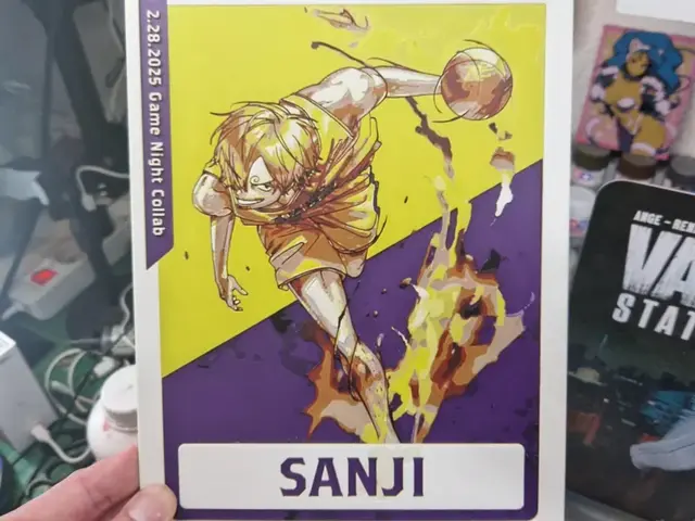 HueForge model: One Piece Hueforge - Sanji Lakers by Dakiren